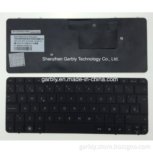 for HP (210, MINI 210-2000, 1103, 110-3500, 3510, 3530NR, 3600, 370) Keyboard for Sp/La Laptop